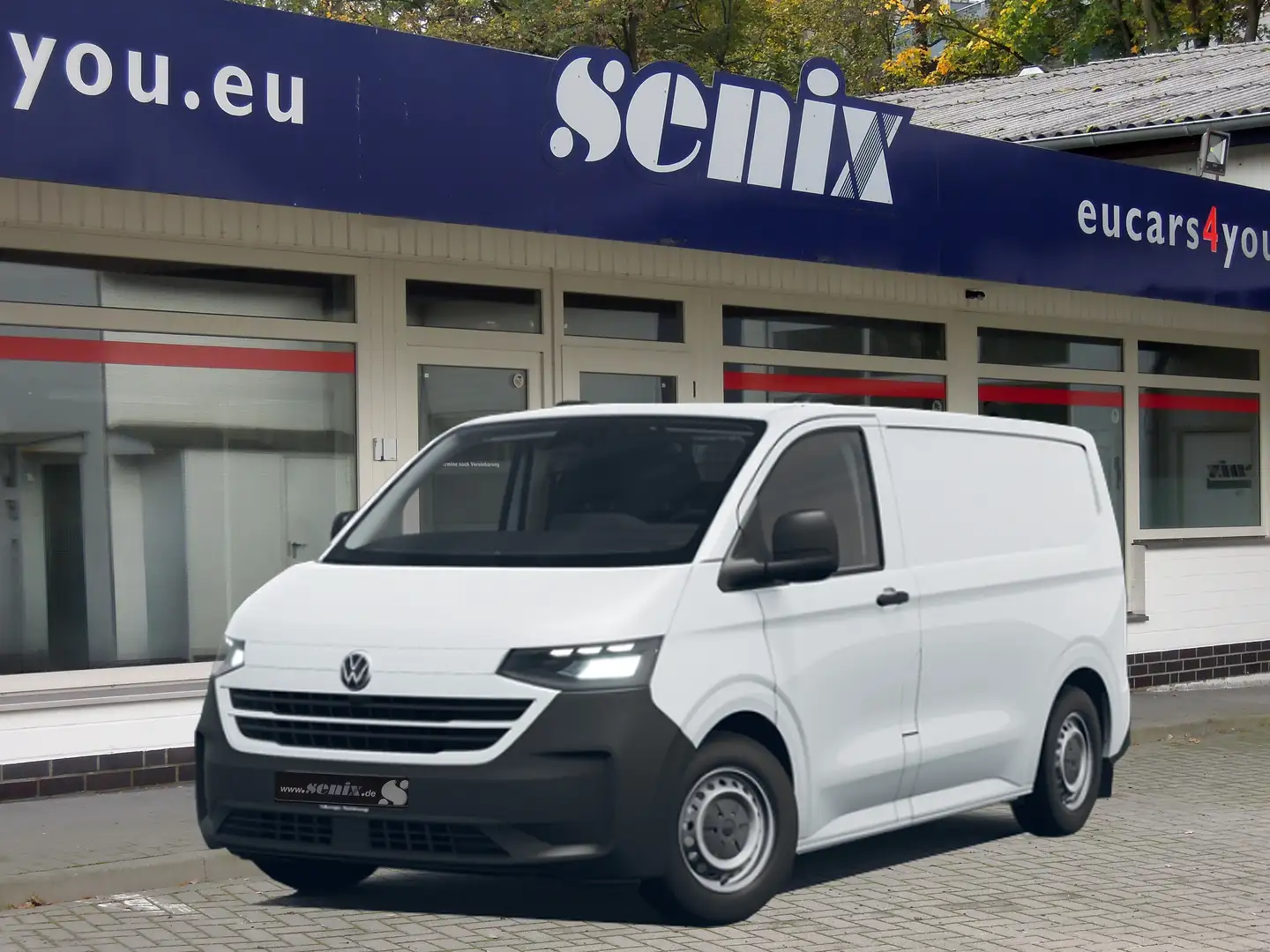 Volkswagen T7 Kastenwagen KR 2.0 TDi 6G FWD 1+2 AC AHK-V 4Season FT +++ Weiß - 2