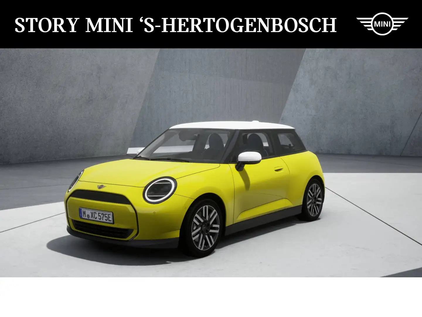 MINI Cooper Hatchback E Classic 40,7 kWh / LED / Comfort Acces Geel - 1