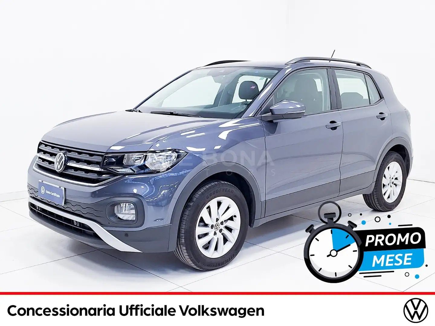 Volkswagen T-Cross 1.0 tsi style 95cv Grijs - 1