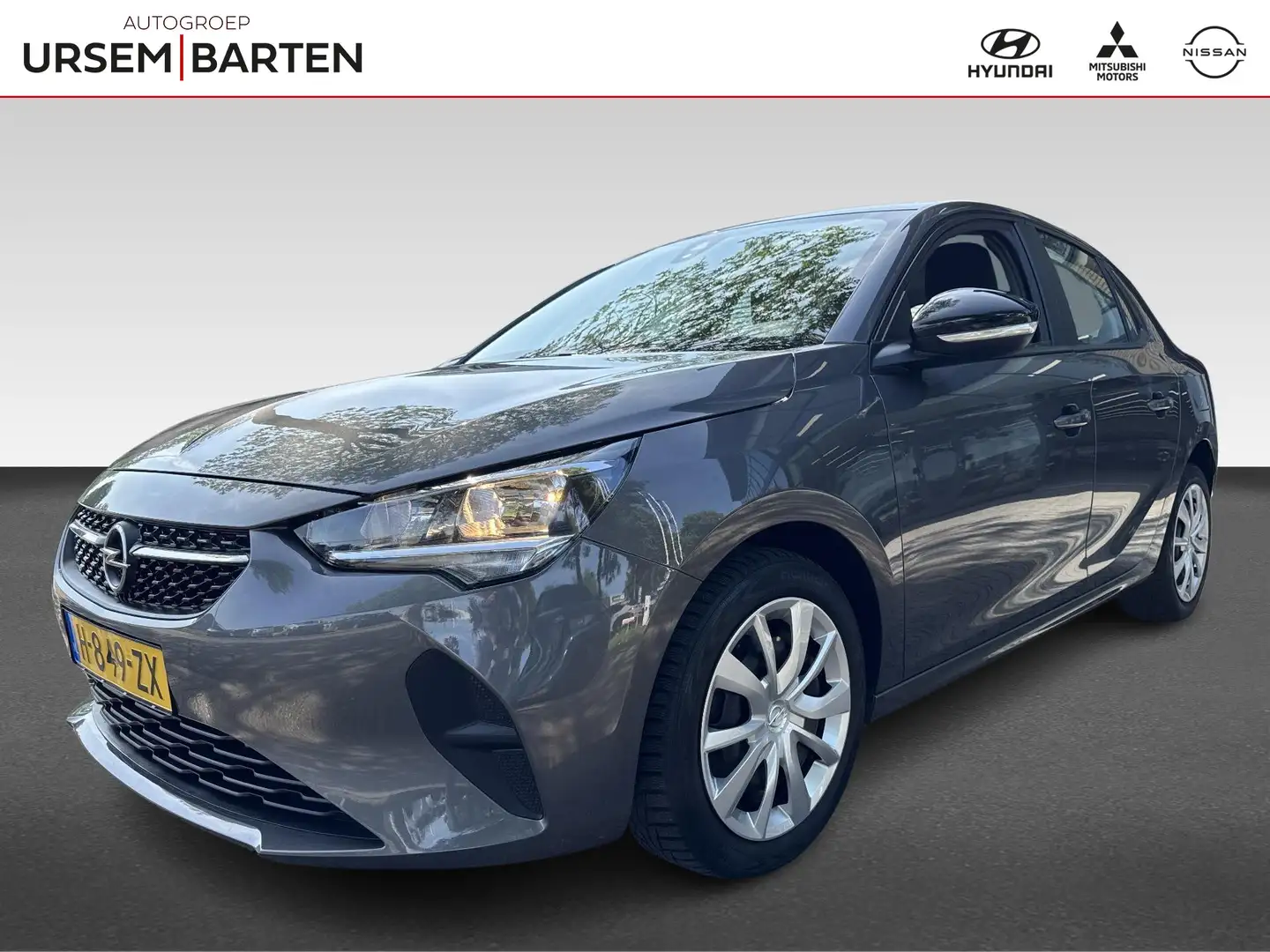 Opel Corsa 1.2 turbo Edition 100pk Apple Carplay & Android au Gris - 1