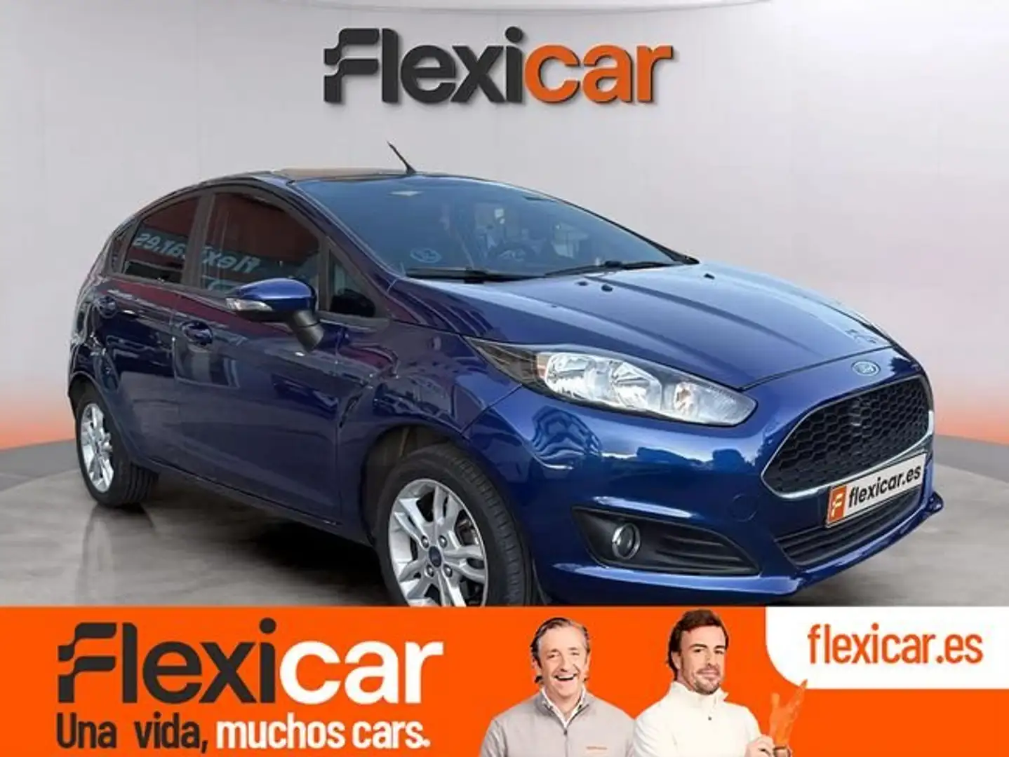 Ford Fiesta 1.25 Duratec 60kW (82CV) Trend 5p Azul - 1