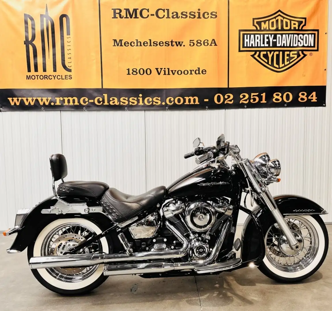 Harley-Davidson Softail Chopper Deluxe 107 Чорний - 1