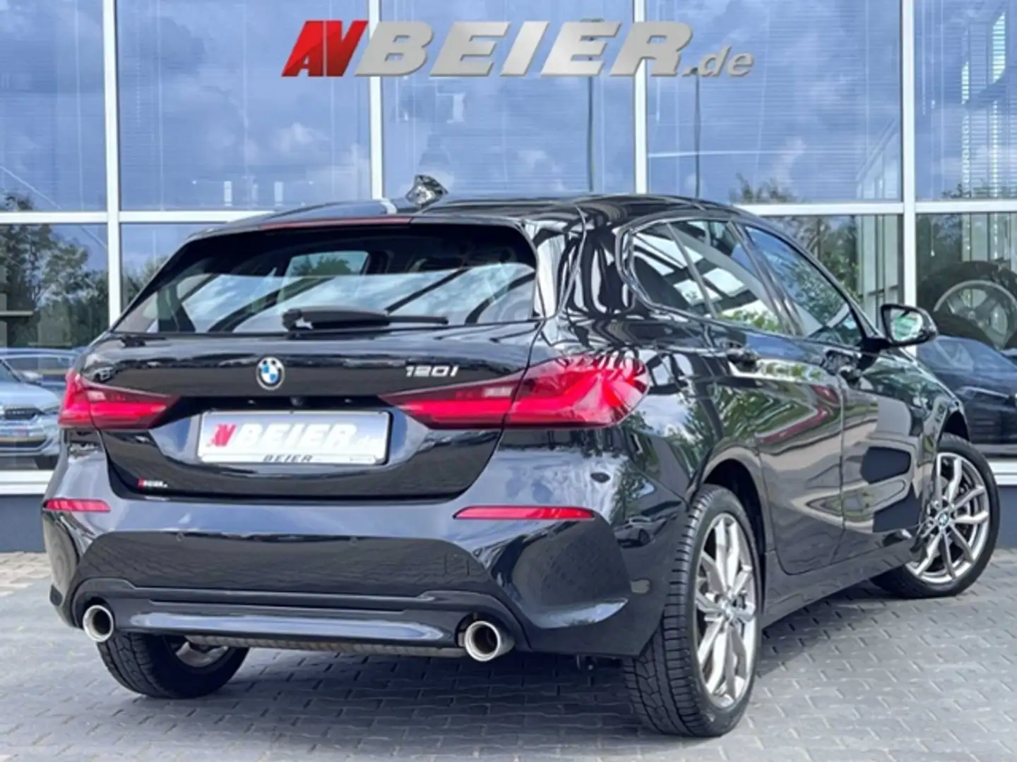 BMW 120 i Sport Line LED Lenkr.beheiz.el.Heckkl. Negru - 2