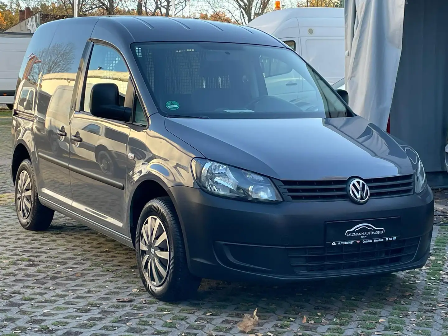 Volkswagen Caddy 1.6 TDI//Aut.//KLIMA//TOPZUSTAND// Grau - 2