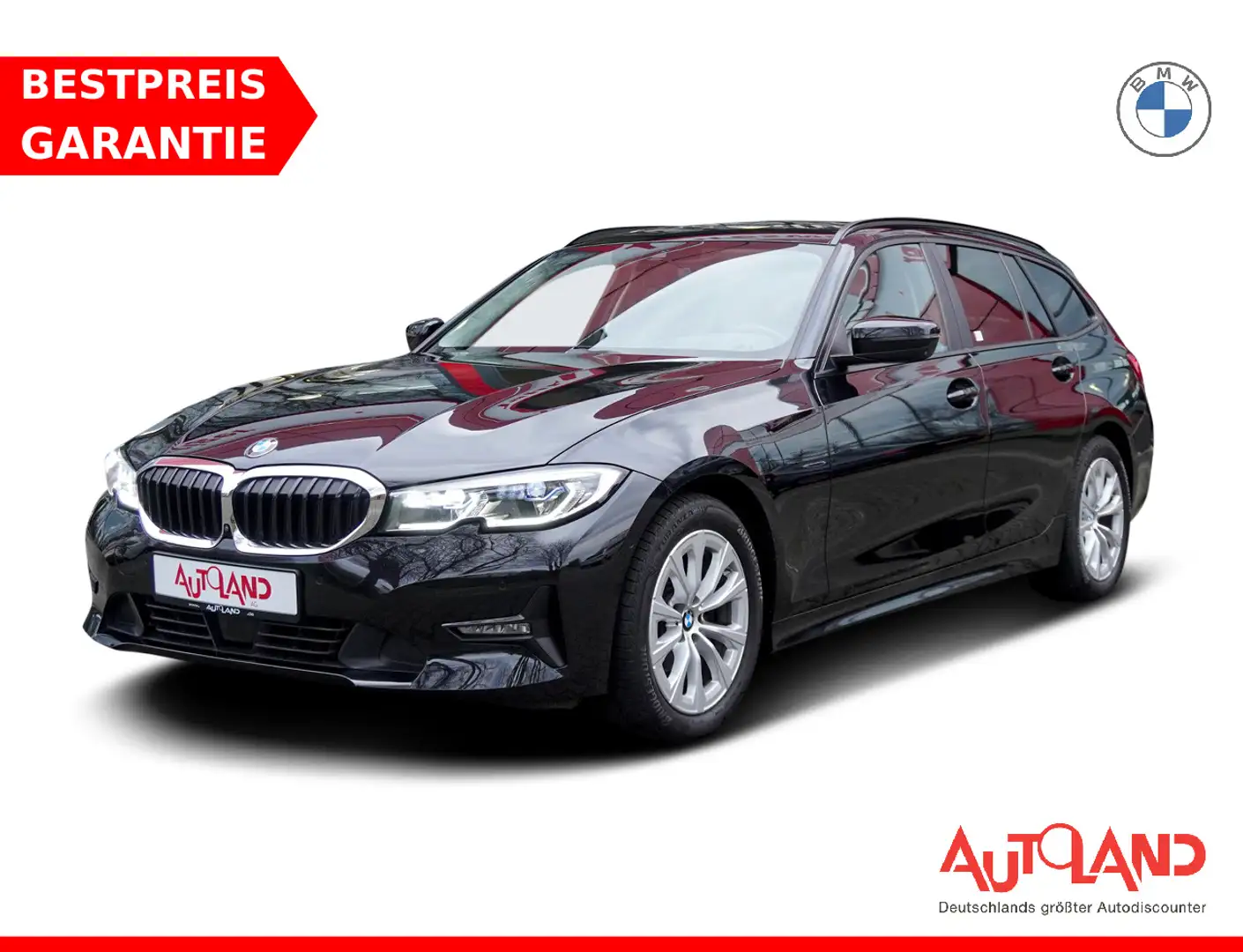 BMW 318 318d Advantage MATRIX Pano Standhzg. Negru - 1