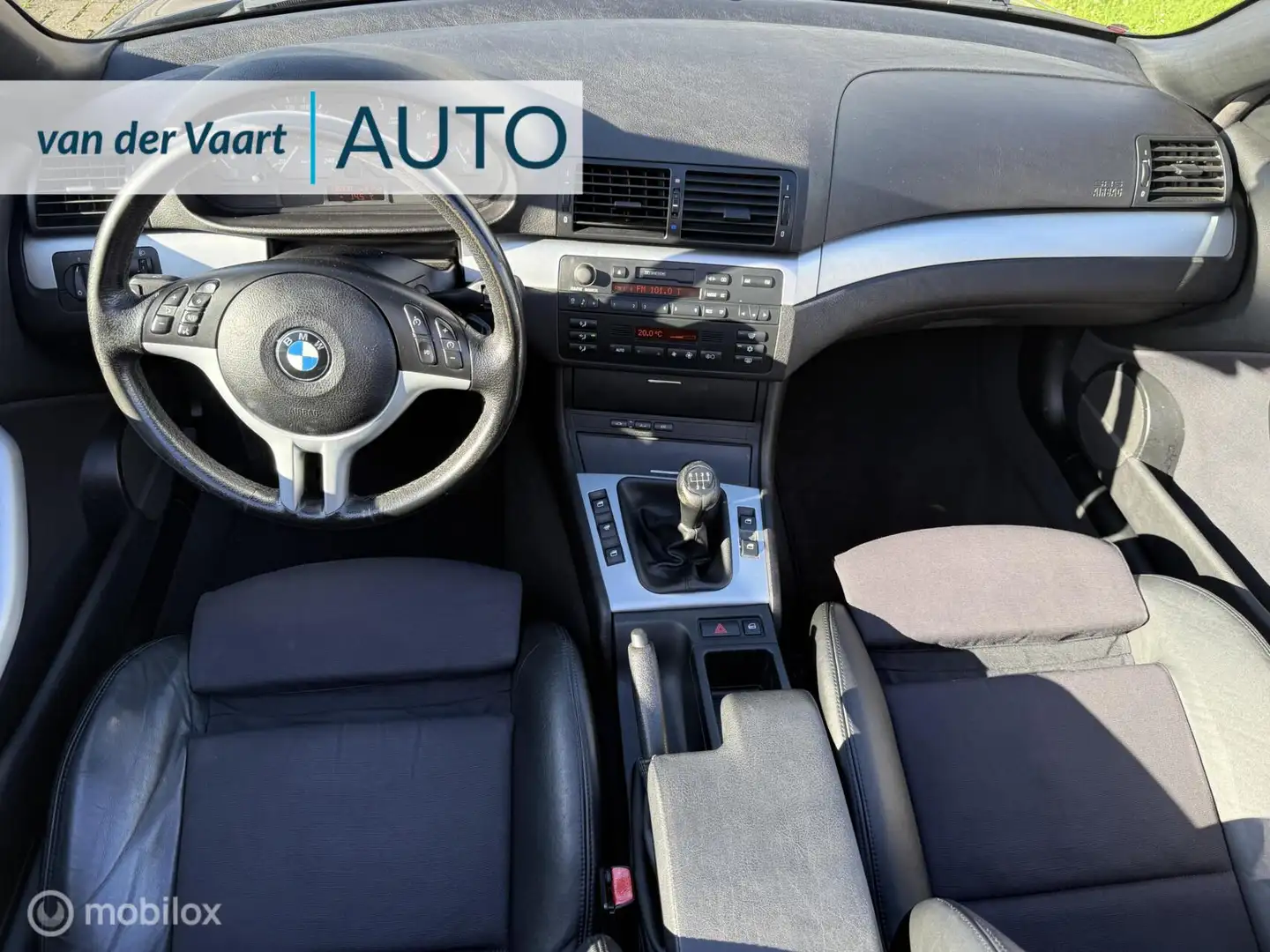 BMW 323 3-serie Cabrio 323Ci 6 cilinder / Handgeschakeld / Blauw - 2