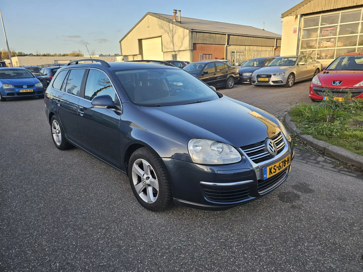 Volkswagen Golf Variant 1.4 TSI Sportline Clima Bj:2008 Blauw - 2