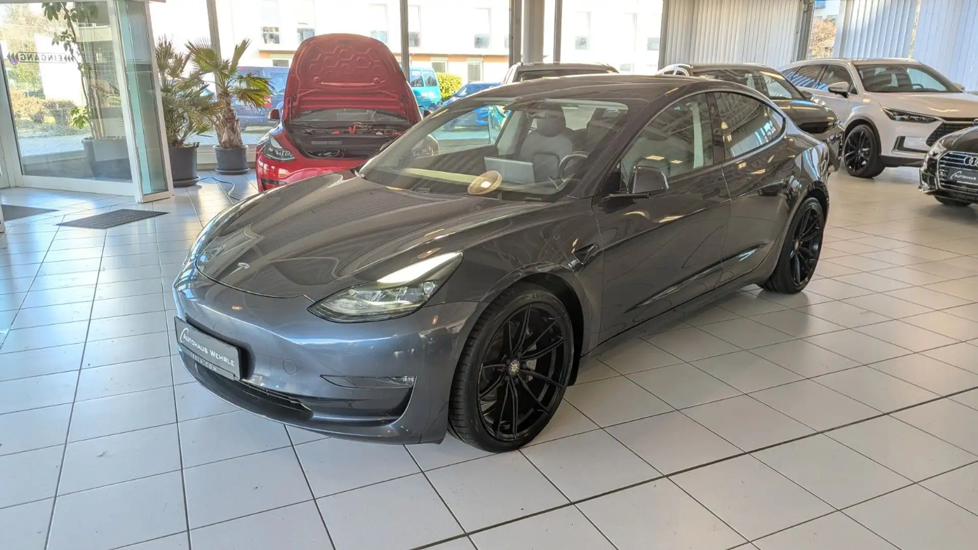 Tesla Model 3 Long Range AWD *Refresh*PDC*AHK*20"* Grau - 1