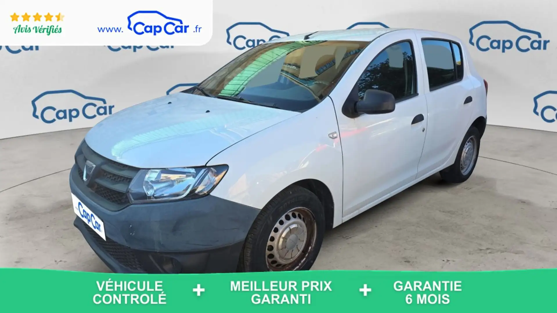 Dacia Sandero II 1.2 75 Serie Limitee Music Blanc - 1