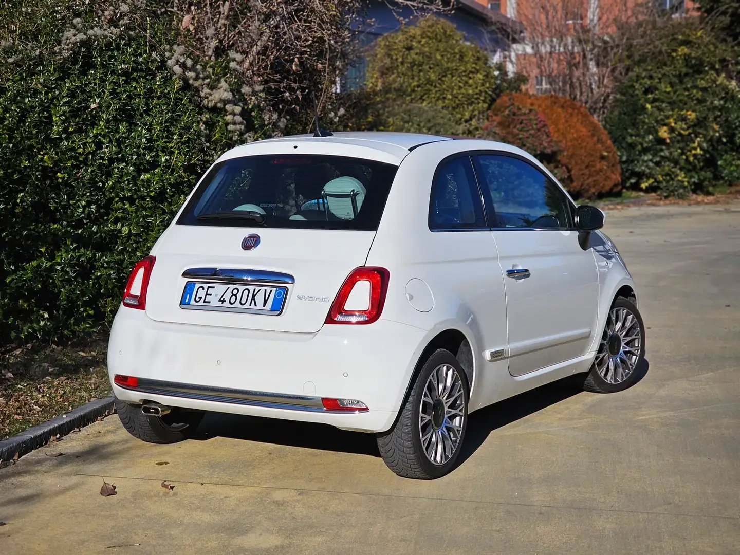 Fiat 500 500 1.0 hybrid Dolcevita 70cv Blanc - 2