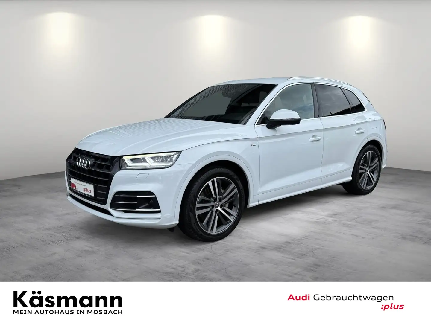 Audi Q5 55TFSIe quattro S line NAV LUFT TOUR KAM VIR Weiß - 2