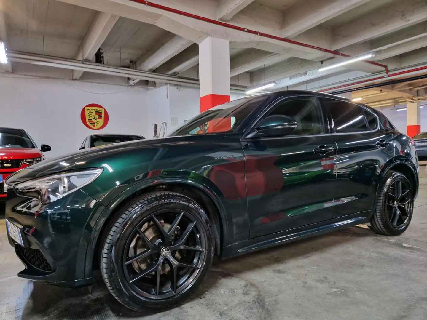 Alfa Romeo Stelvio 2000 TURBOCV.280  VELOCE KM.59.000 + HARMAN KARDON Verde - 1