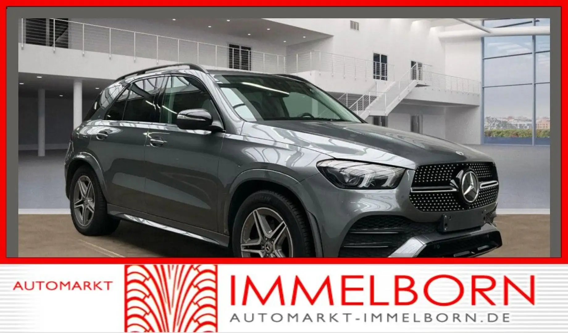 Mercedes-Benz GLE 350 de AMG AHK*Distro*Kamera*LED*Night*20 Gris - 1
