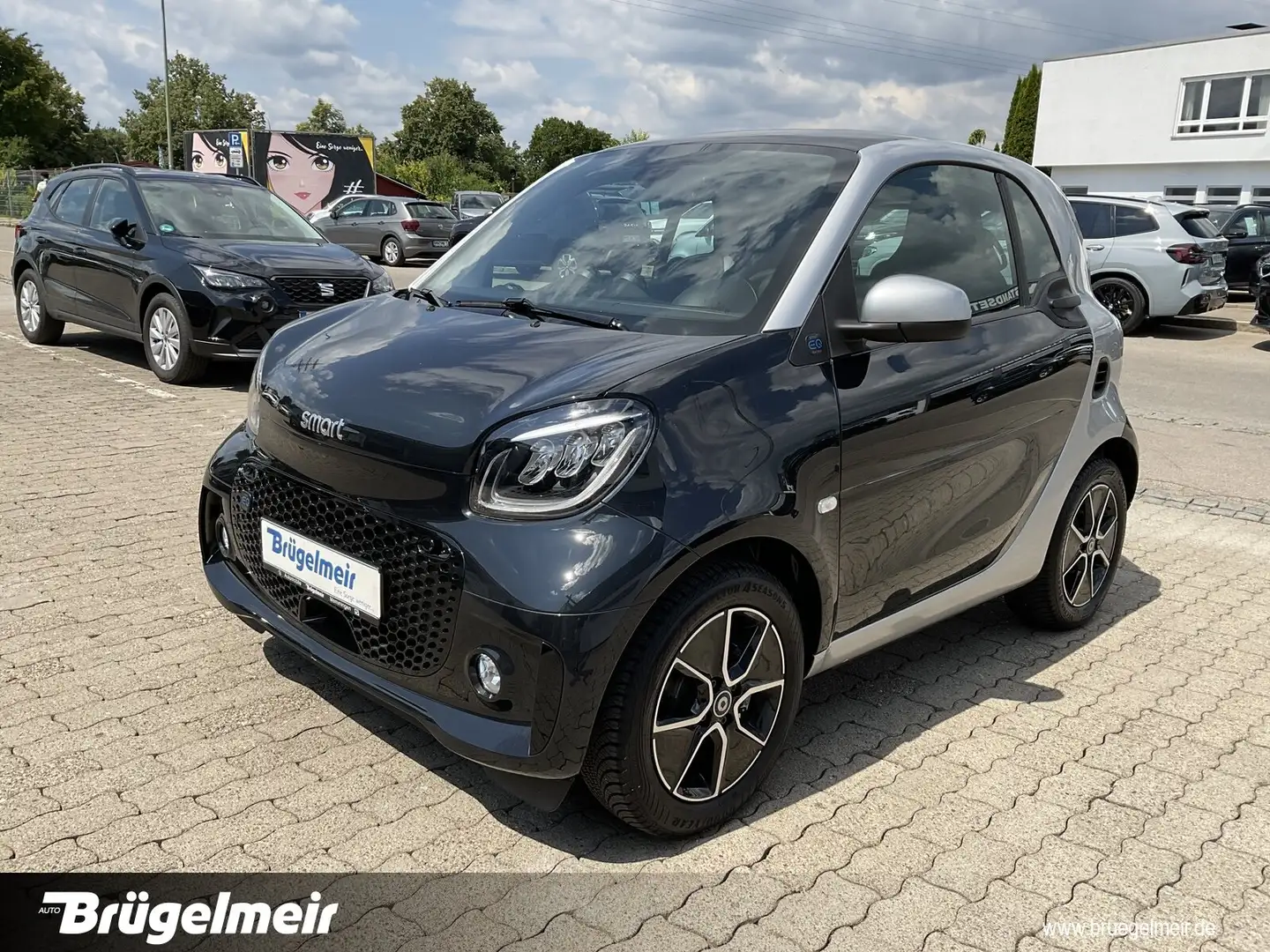 smart forTwo EQ passion Exclusive Plus+PANO+LED+KAM+SHZ+15"  BC Silber - 2