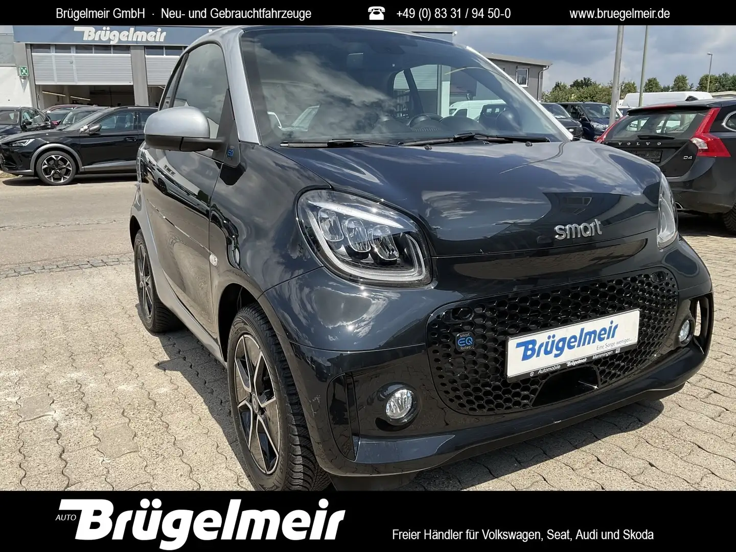 smart forTwo EQ passion Exclusive Plus+PANO+LED+KAM+SHZ+15"  BC Silber - 1