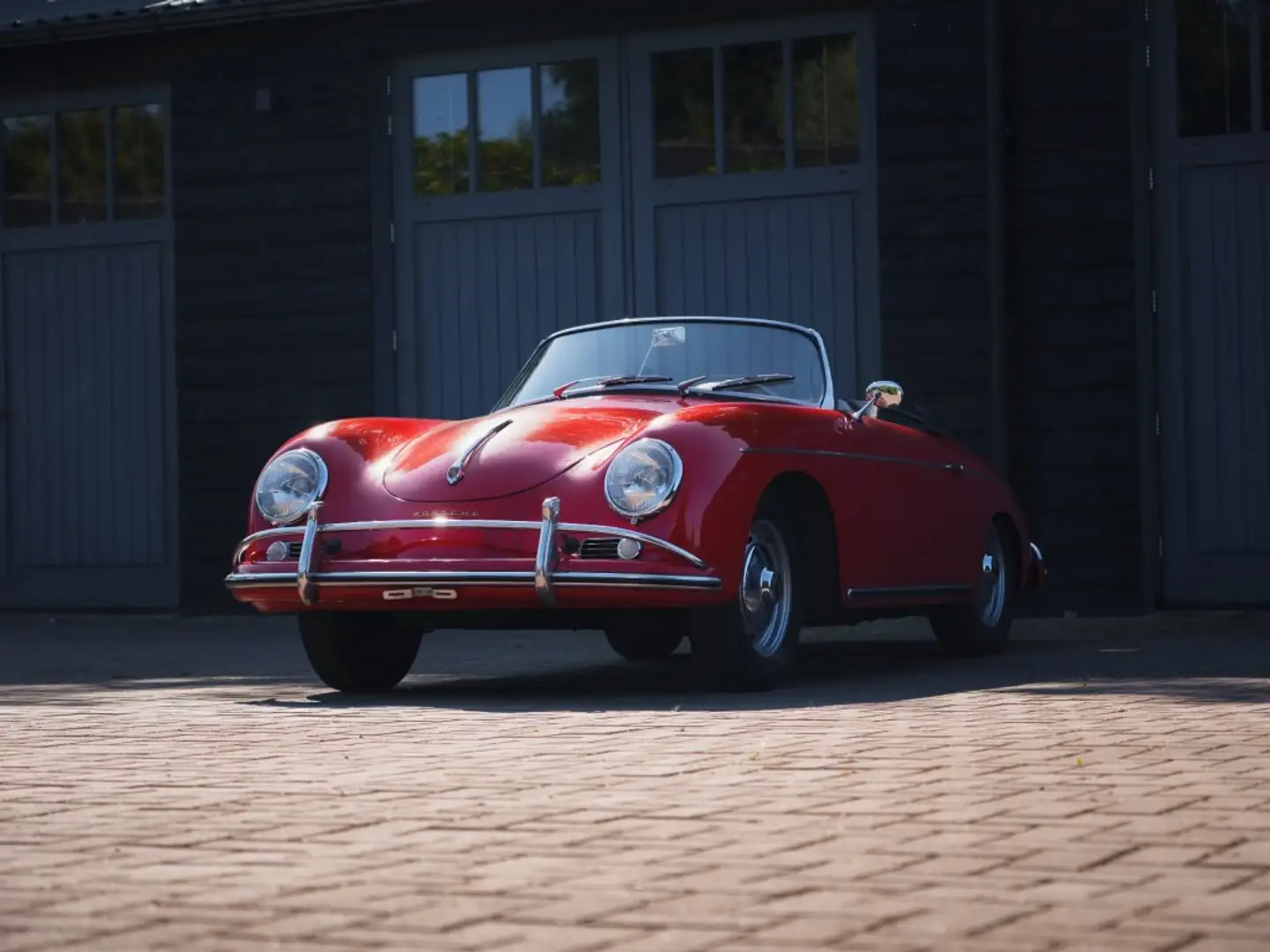 Porsche 356 Convertible D Rouge - 1