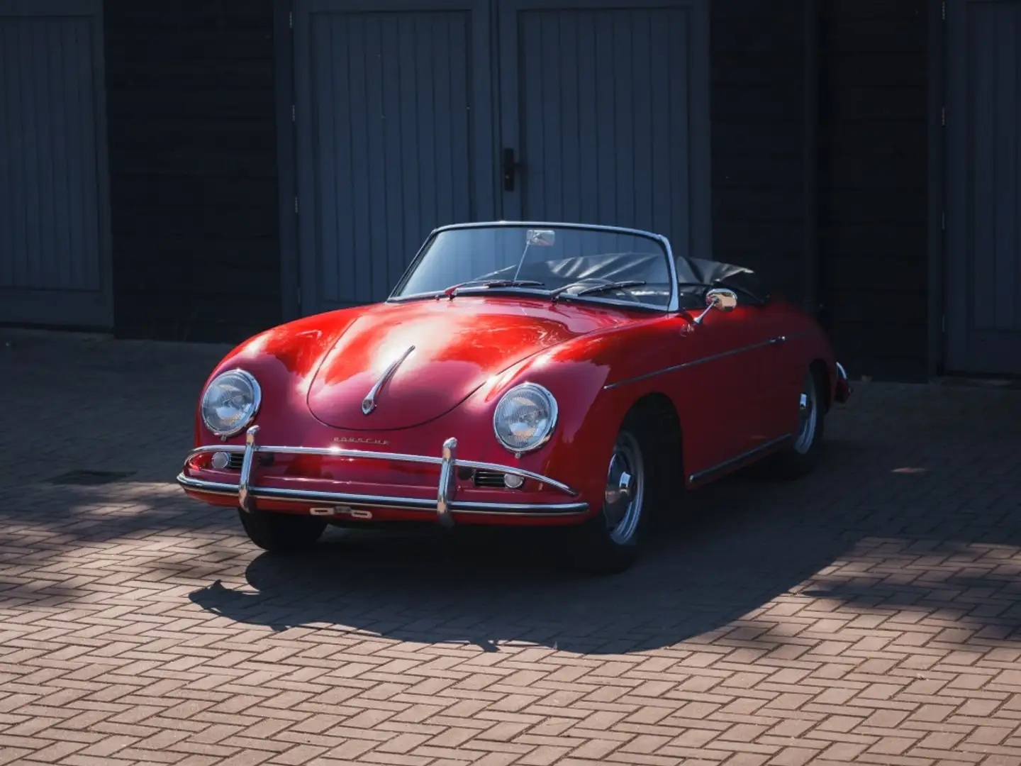 Porsche 356 Convertible D Rouge - 2