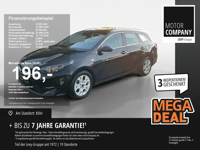 Kia Ceed SW / cee'd SW Ceed Sportswagon 1.5 T-GDI Vision +DCT+Allwetter+