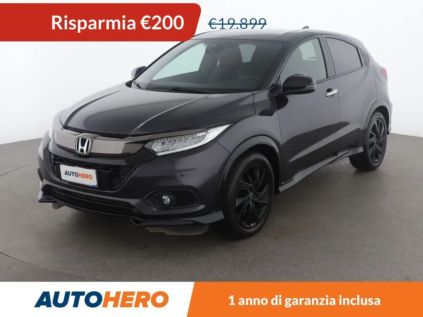Honda HR-V 1.5 VTEC Sport Navi ADAS Black - 1
