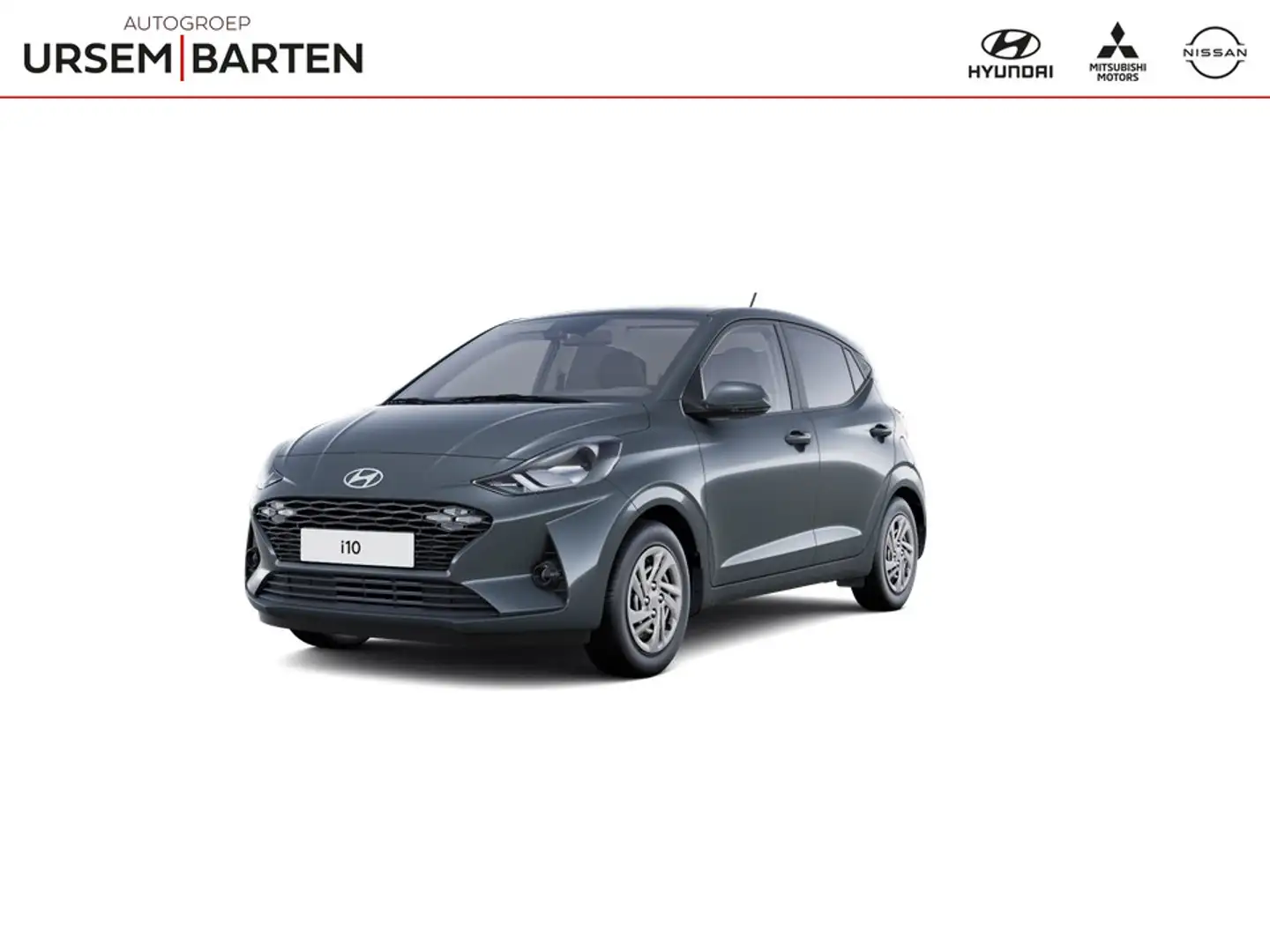 Hyundai i10 1.0 Comfort Smart | Aurora Gray Negro - 1