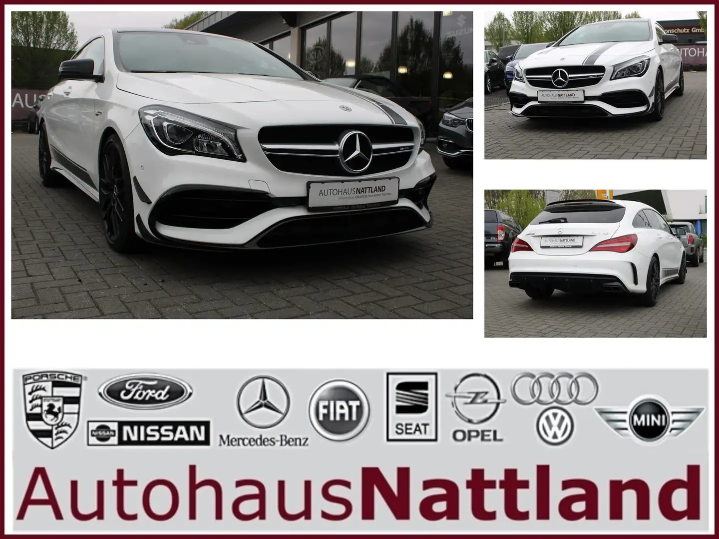 Mercedes-Benz CLA 45 AMG 4Matic Night Edition Pano Stříbrná - 1