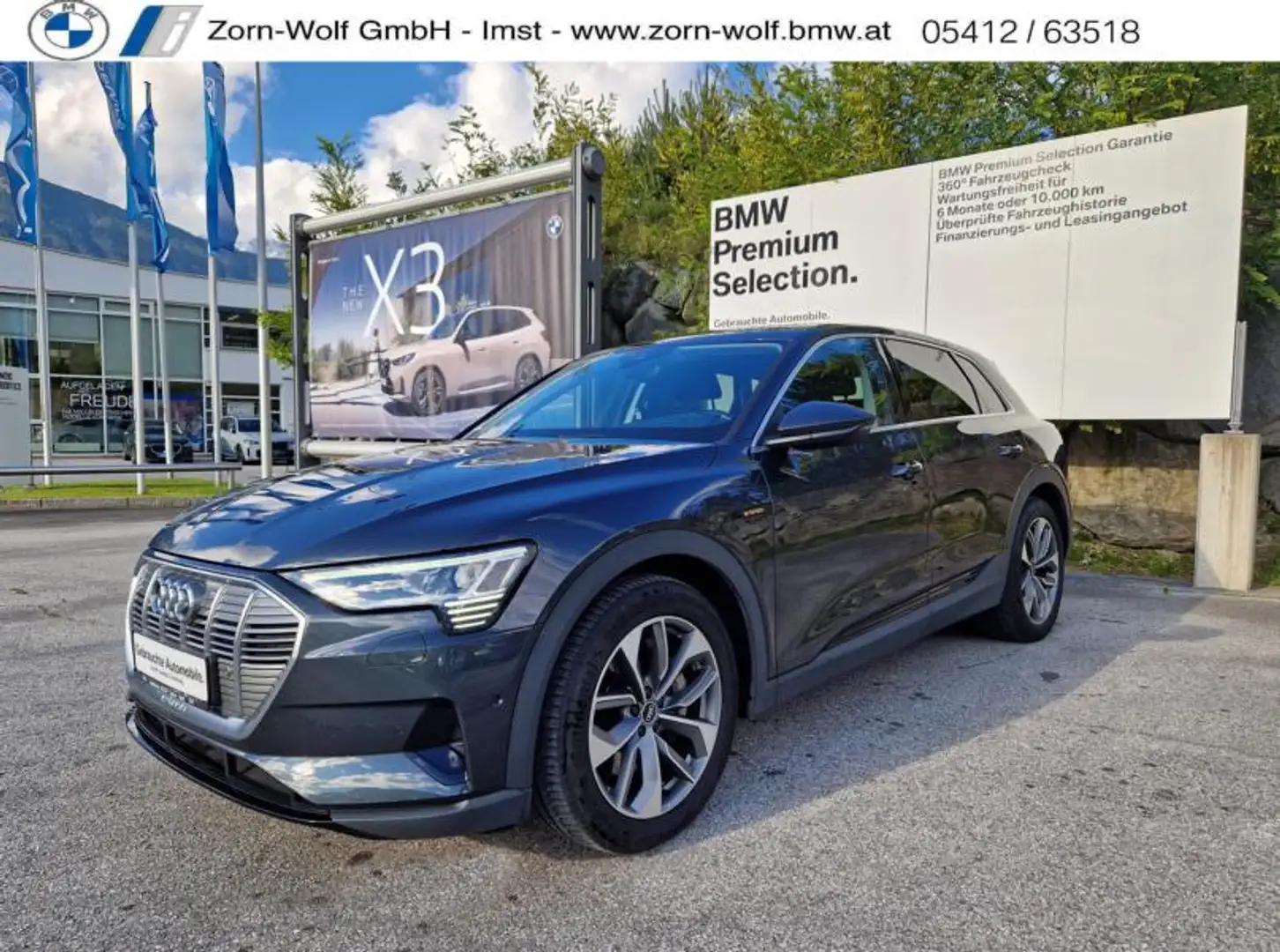 Audi e-tron 50 quattro 71kWh Grau - 1