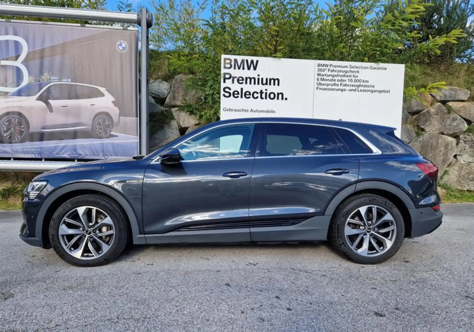 Audi e-tron 50 quattro 71kWh Grau - 2