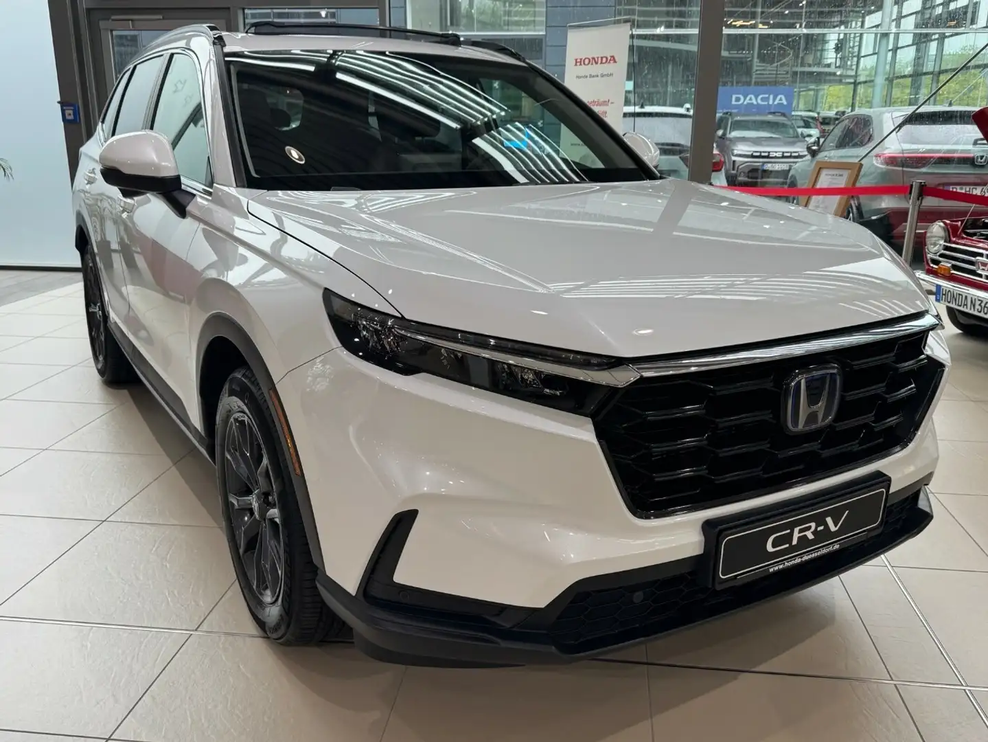 Honda CR-V e:HEV Elegance 2WD|Leder|Navi|Led Weiß - 1