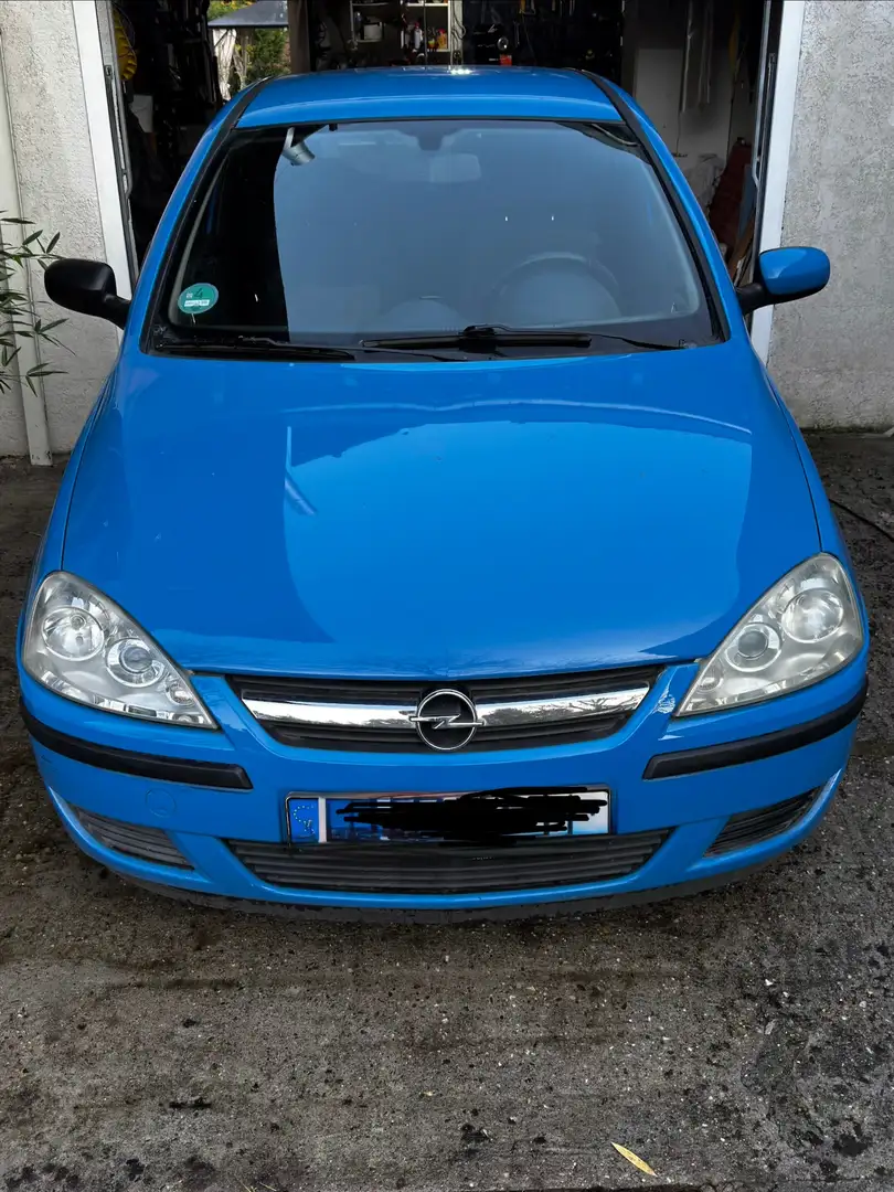 Opel Corsa Corsa 3-Türer 1.2 16V Синій - 1
