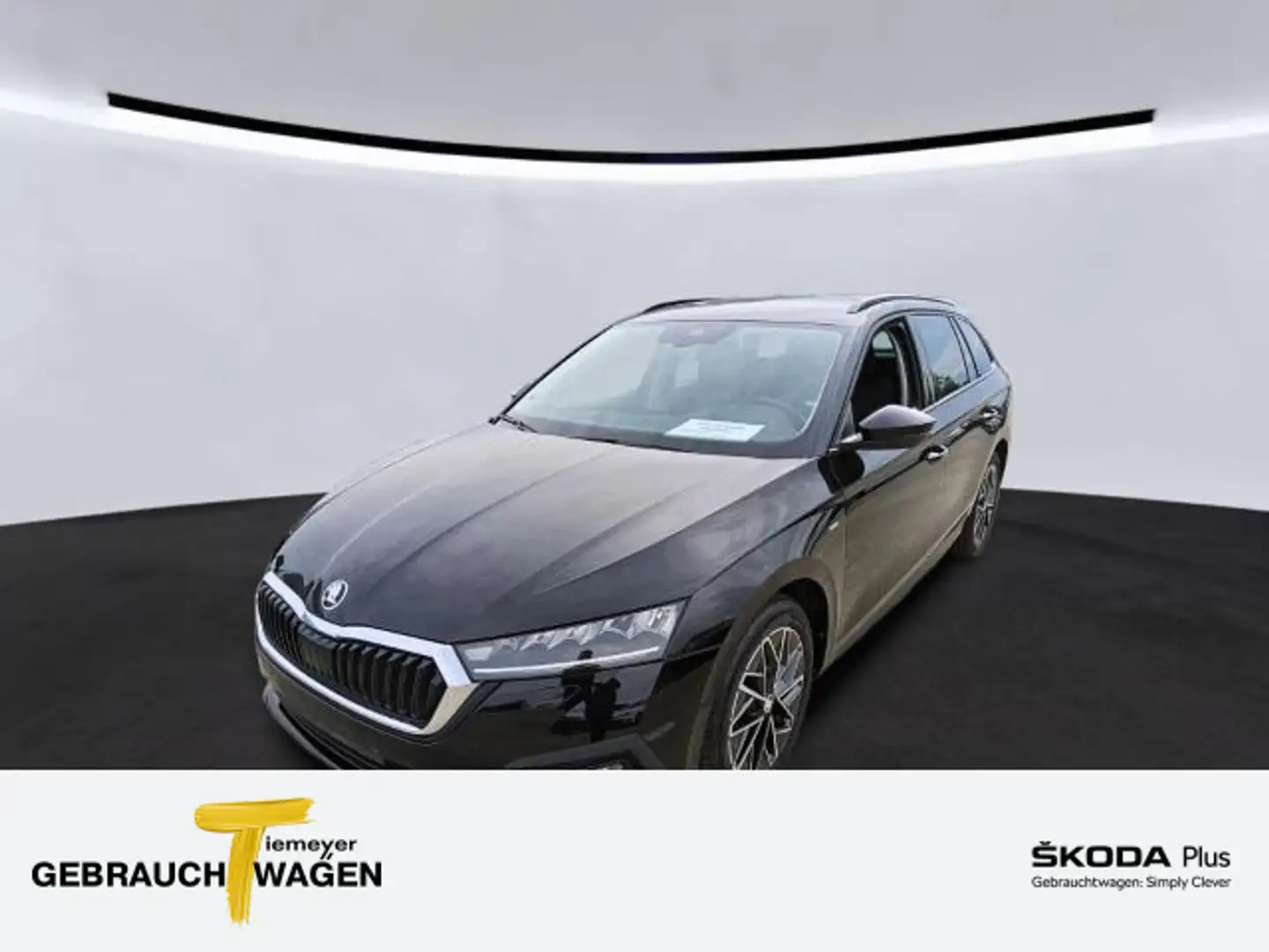 Skoda Octavia Combi 2.0 TDI DSG CLEVER VIRTUAL AHK Schwarz - 1