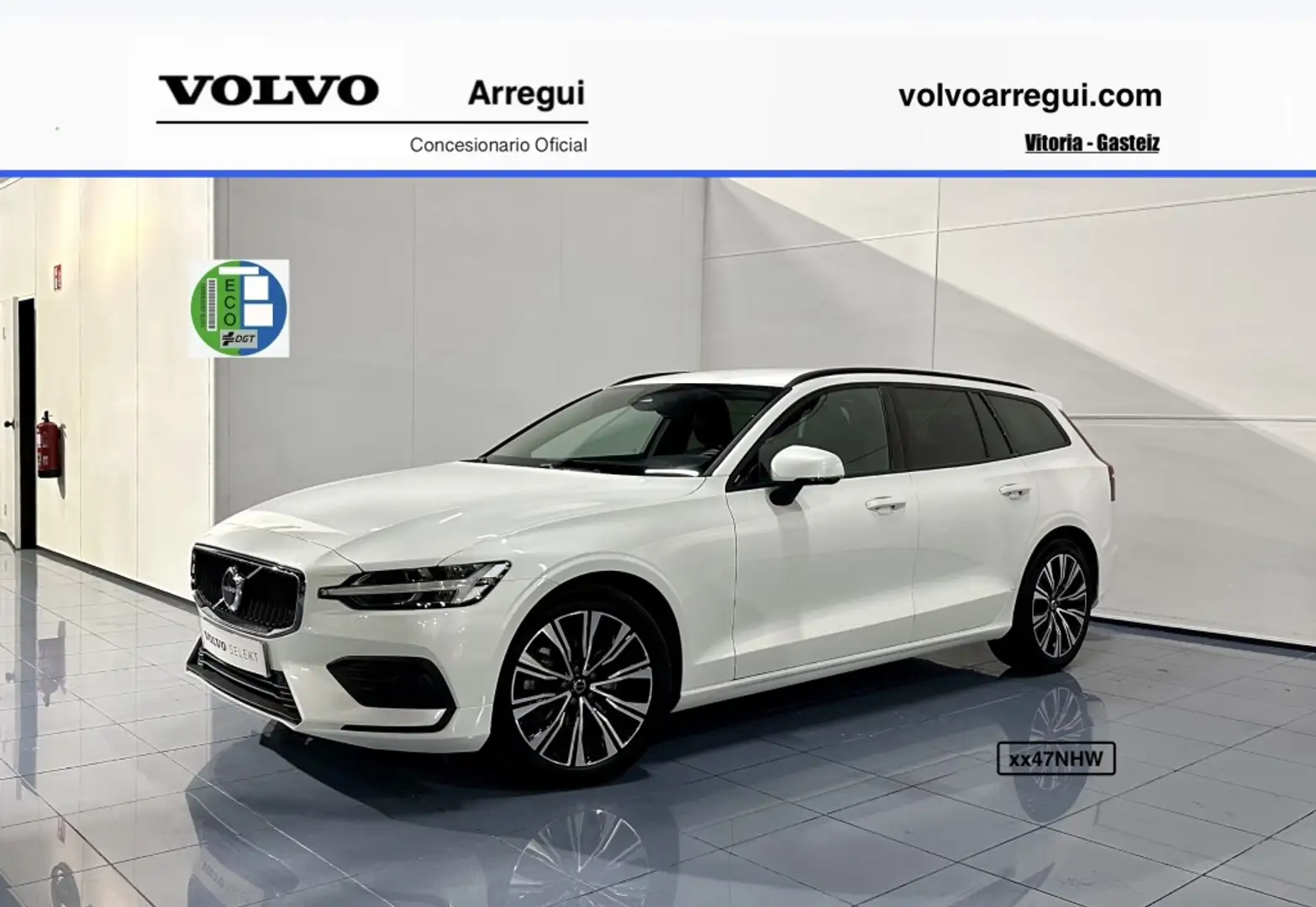 Volvo V60 B4 Core Aut. Blanco - 1