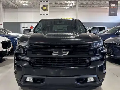 Black 2019 Chevrolet Silverado 1500 Pickup Truck Four-Wheel Drive Automatic
