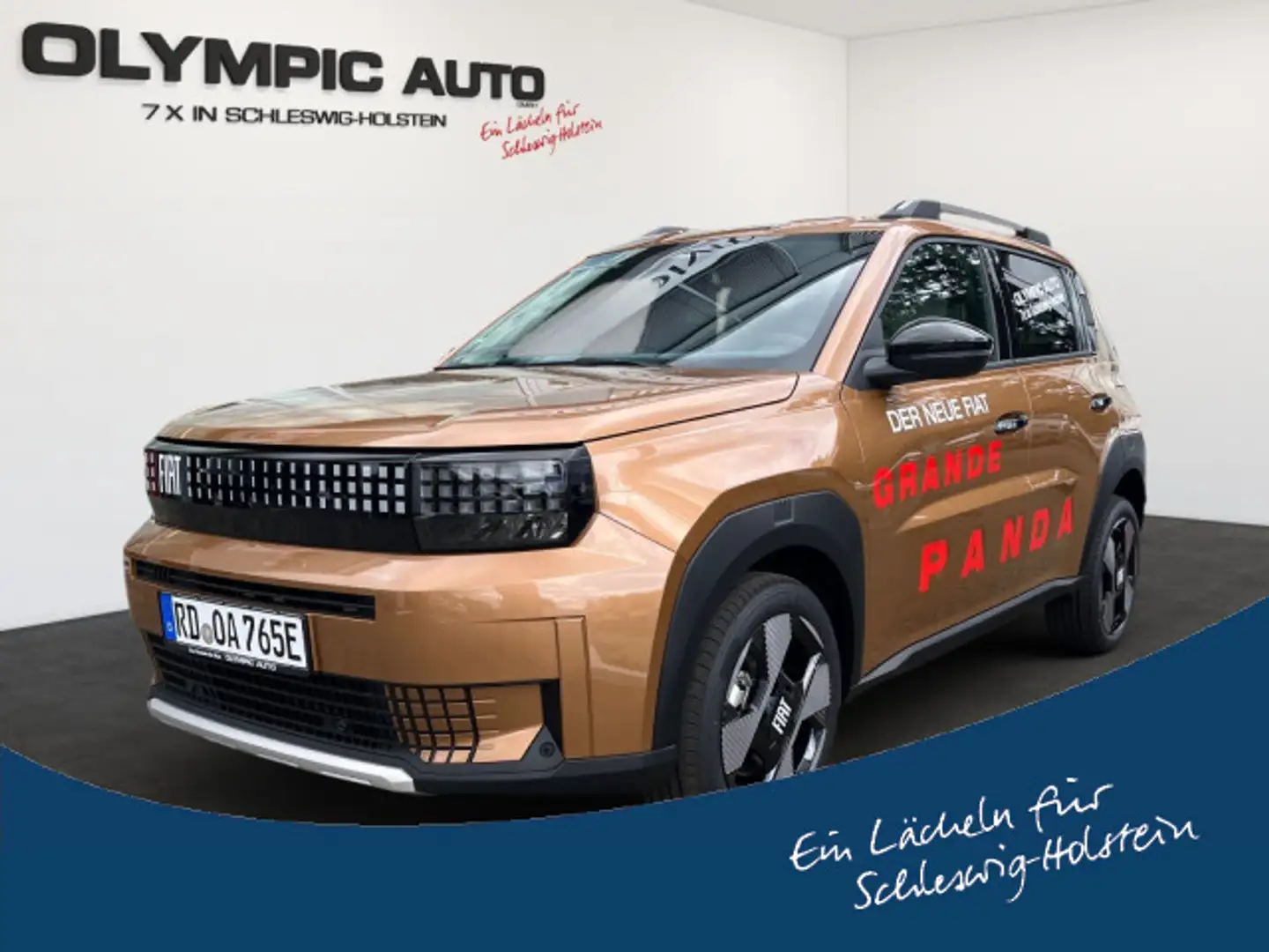 Fiat Grande Panda Elektro La Prima Brun - 1