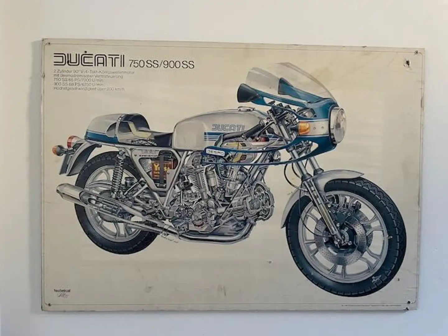 Ducati 900 SS Königswelle Stříbrná - 2