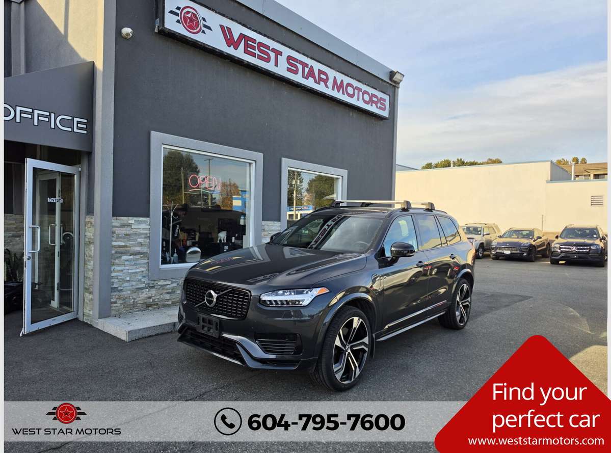 2021 Volvo XC90 Recharge Plug In Hybrid! T8 R-Design!
