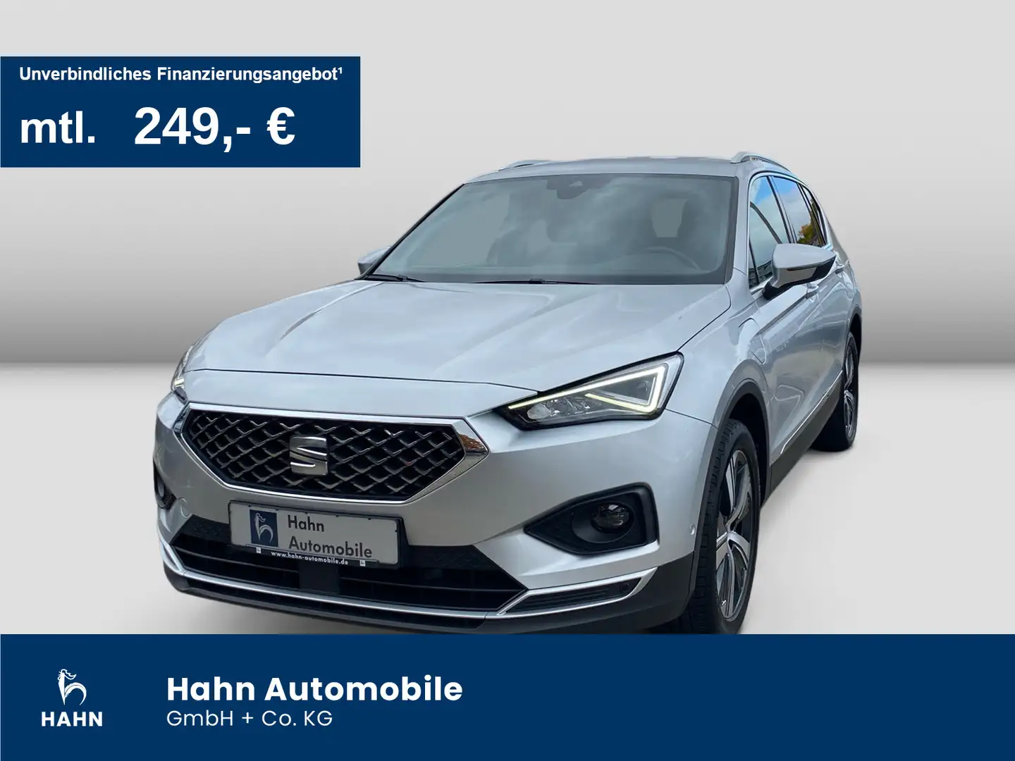 SEAT Tarraco 1.4e-HYBRID DSG Xcellence AHK Cam Navi Silber - 1
