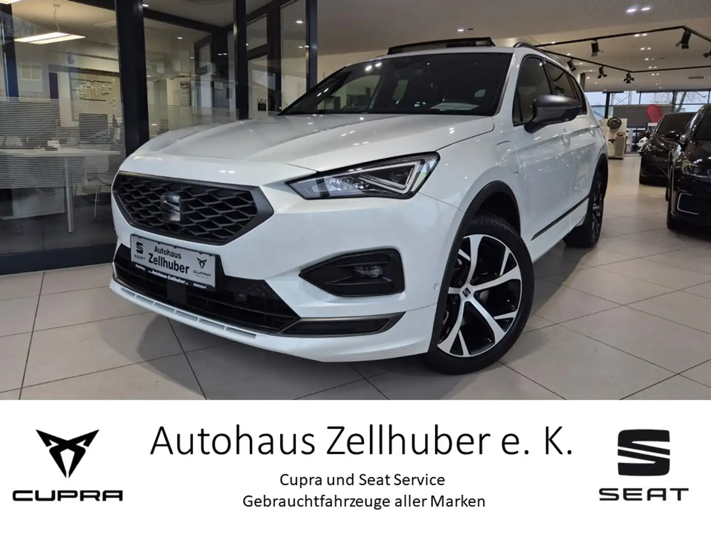 SEAT Tarraco 1.4e-Hybrid DSG FR *AHK*Pano*FahrXL* Weiß - 1