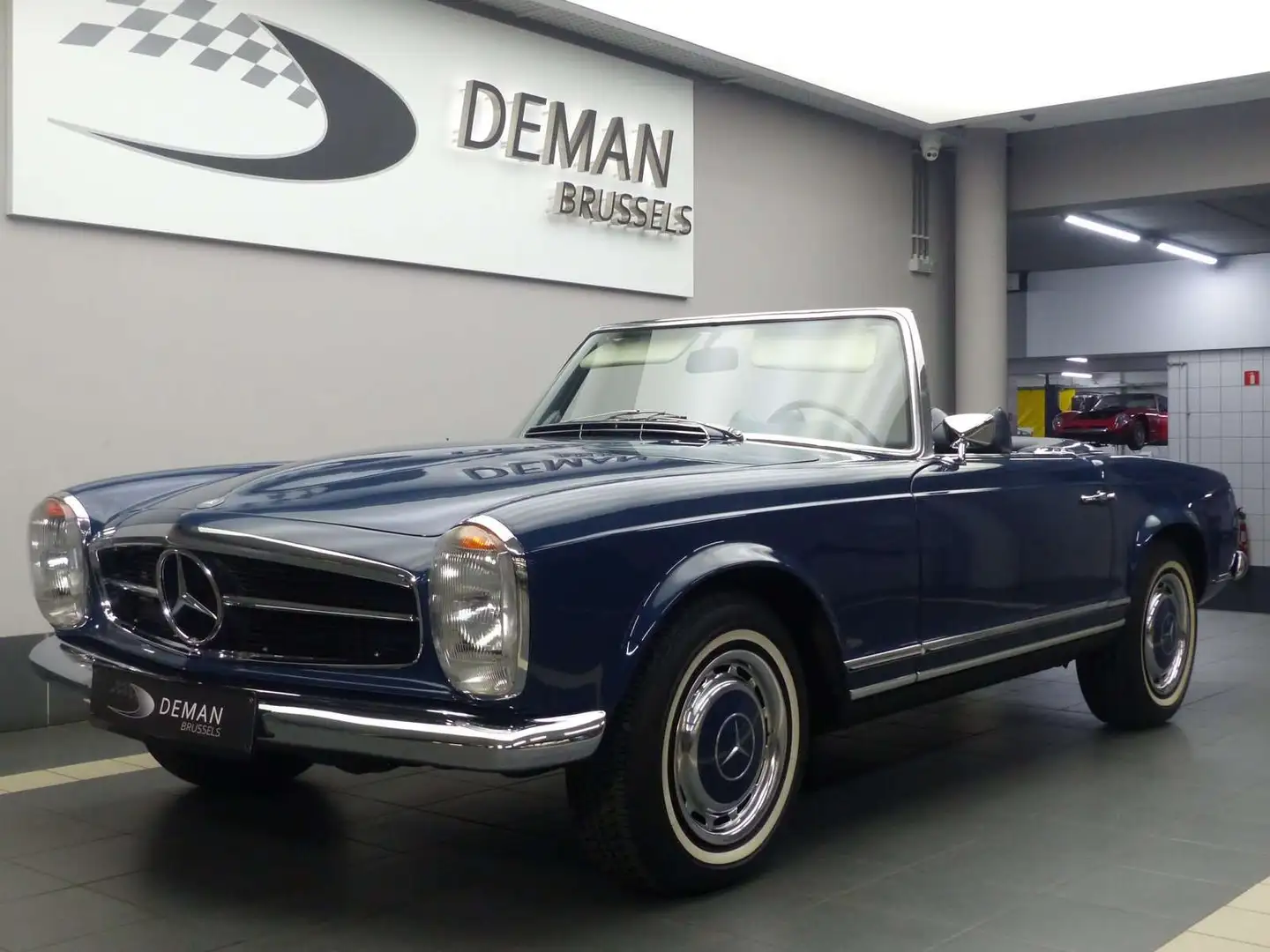 Mercedes-Benz SL 280 pagode * Matching N engine * German papers Bleu - 1