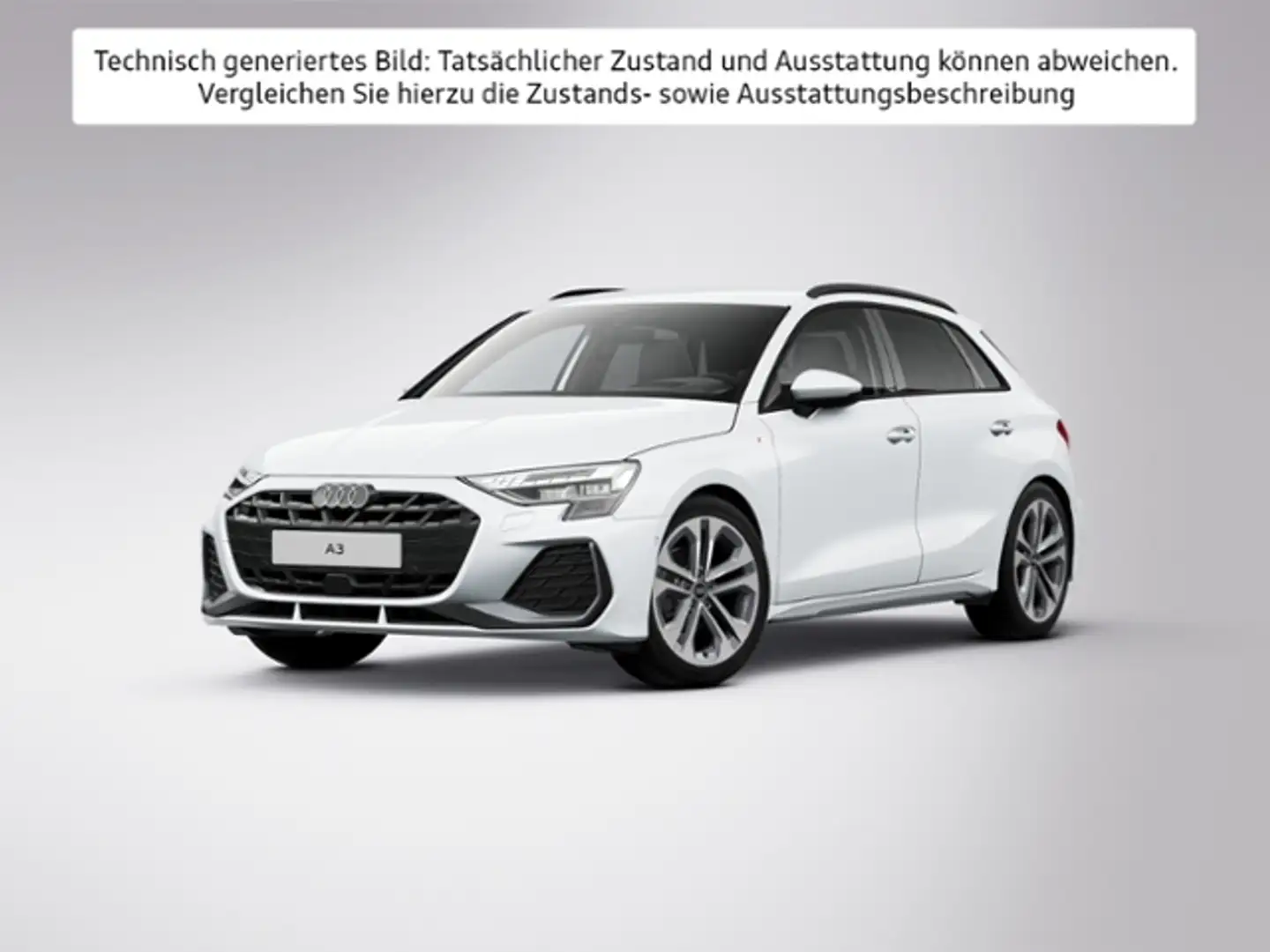 Audi A3 Sportback S line 30 TFSI 85(116) kW(PS) S tronic* Weiß - 2