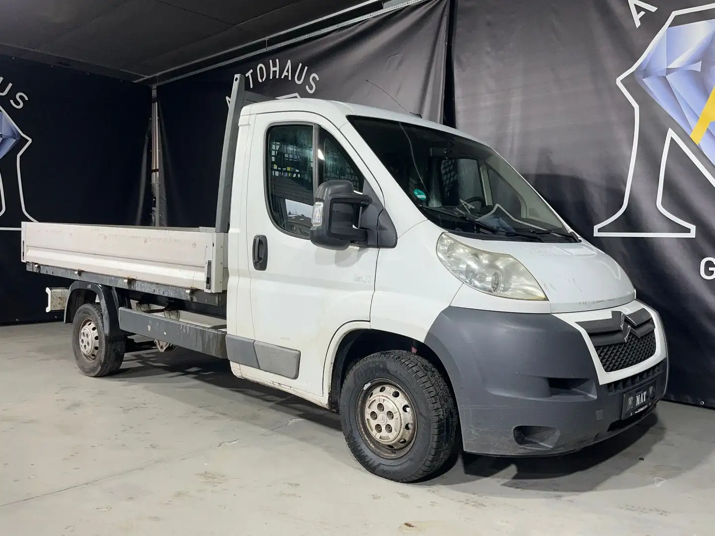 Citroen Jumper Pritsche 2,2 HDI L2 AHK USB 110 PS Bianco - 1