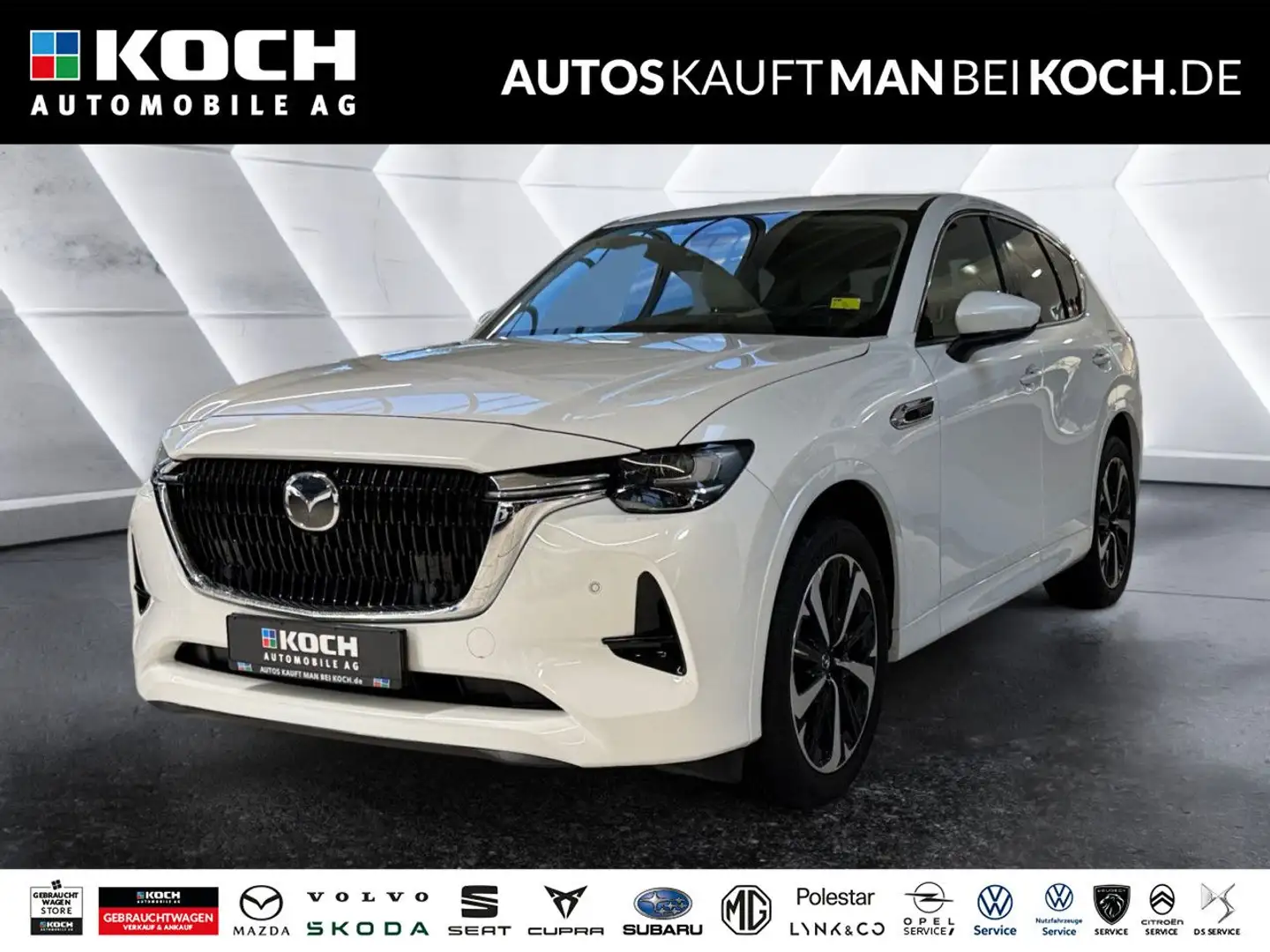 Mazda CX-60 e-SKY PHEV TAKUMI PANO LEDER SHZ LHZ SITZKL Weiß - 1