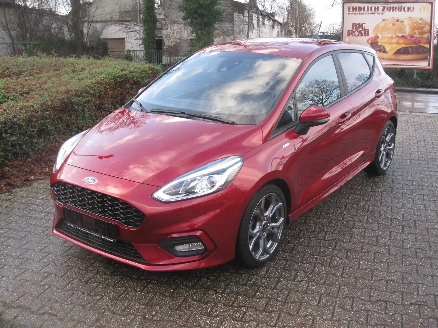 Ford Fiesta 1.0 EcoBoost ST-LINE 5-t. Rot - 2