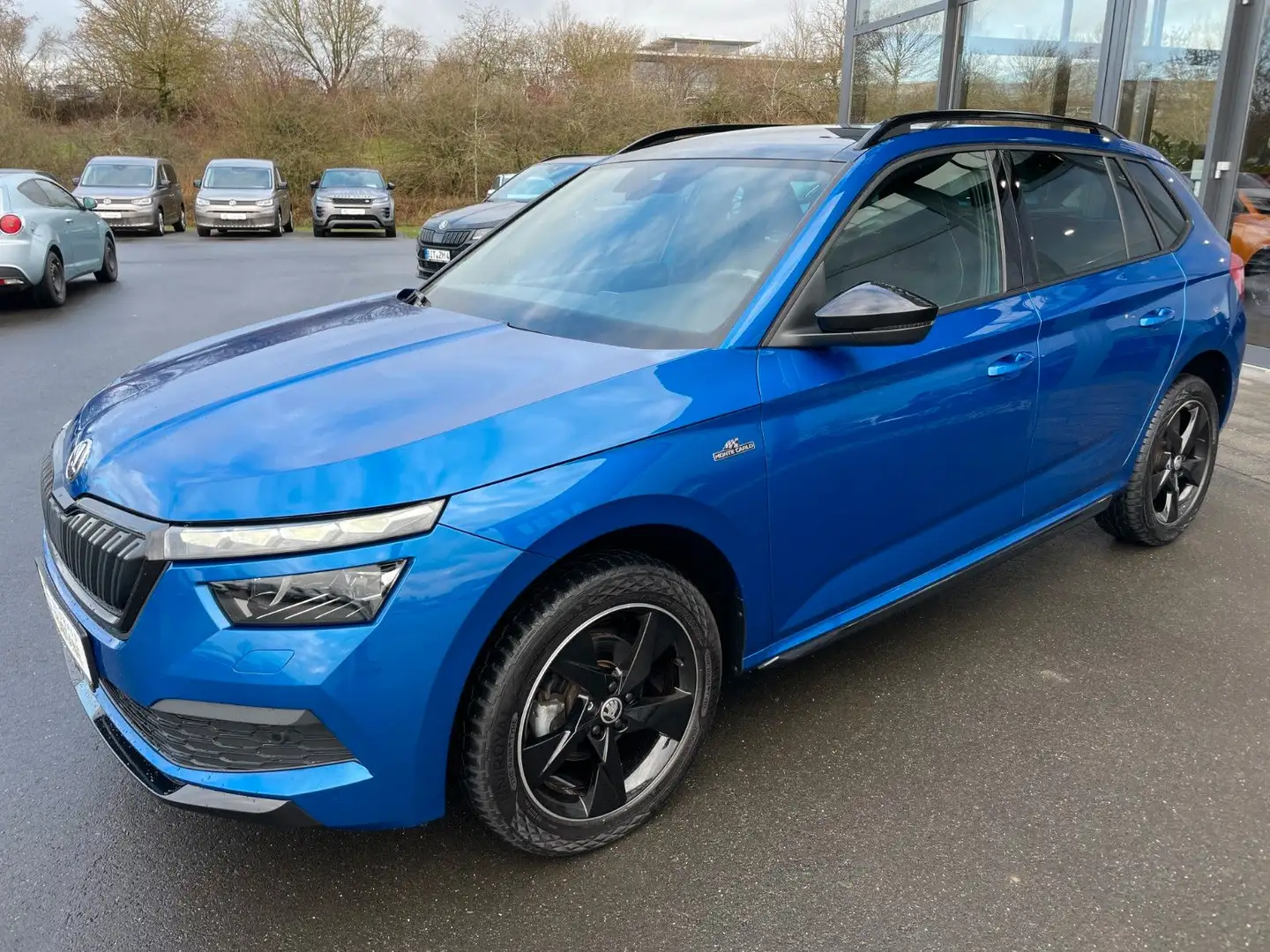 Skoda Kamiq 1,0TSi DSG Monte Carlo 17" Navi Kamera Blauw - 1