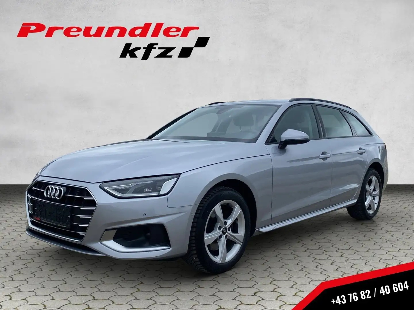 Audi A4 35 TDI advanced S-tronic Silber - 1
