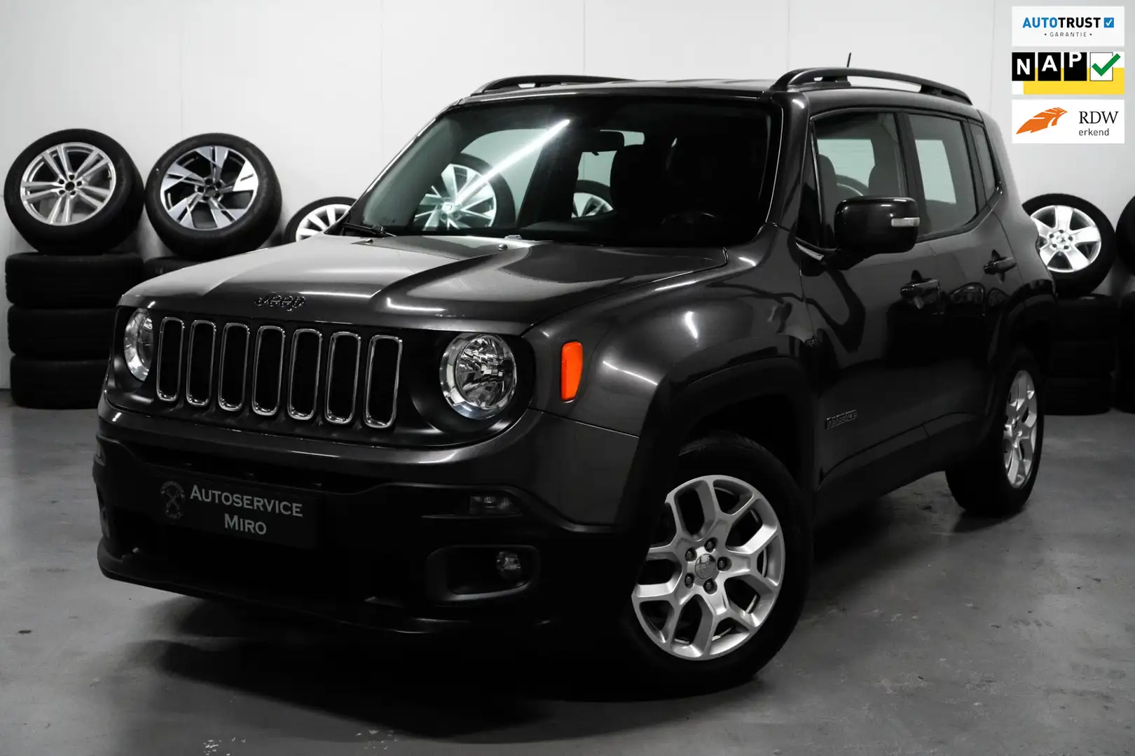 Jeep Renegade 1.4 MultiAir Longitude Clima l Cruise l Navi l Tre Gris - 1