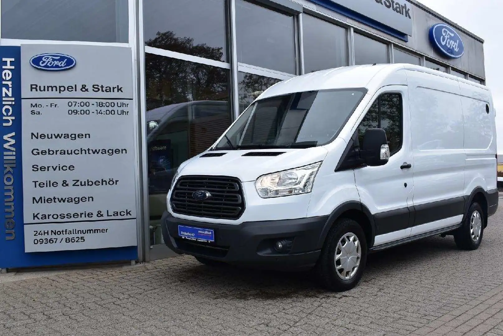 Ford Transit 350 L2 Trend Blanc - 1