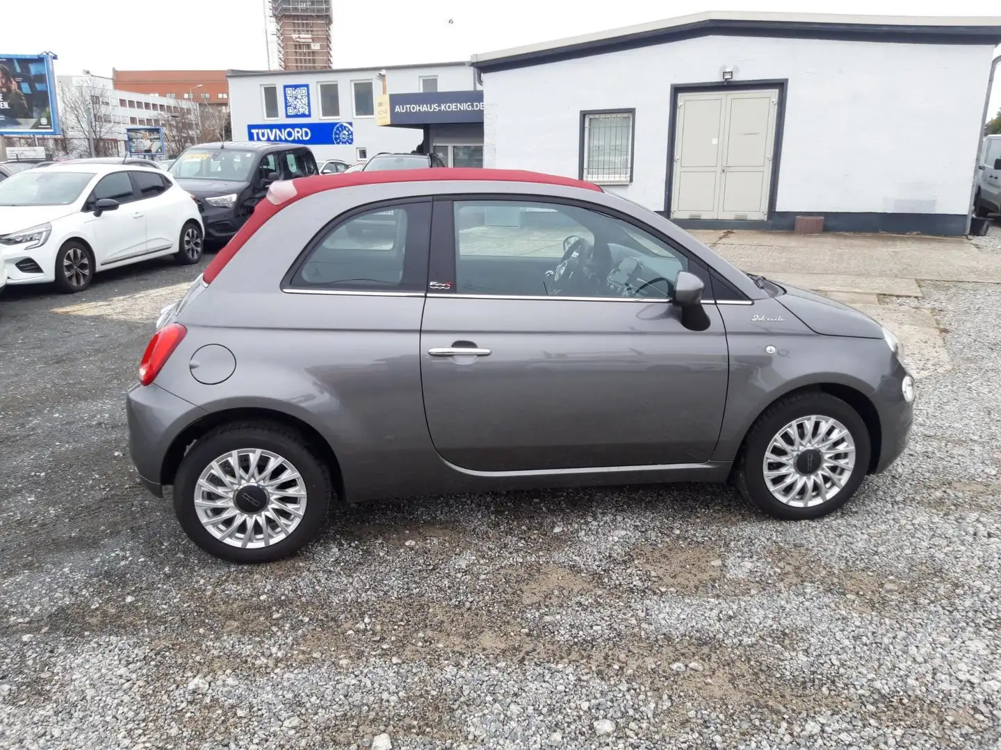 Fiat 500C 1.0 Dolcevita Cabrio Klima*ZV*EFH*GRA*PDC Grigio - 2