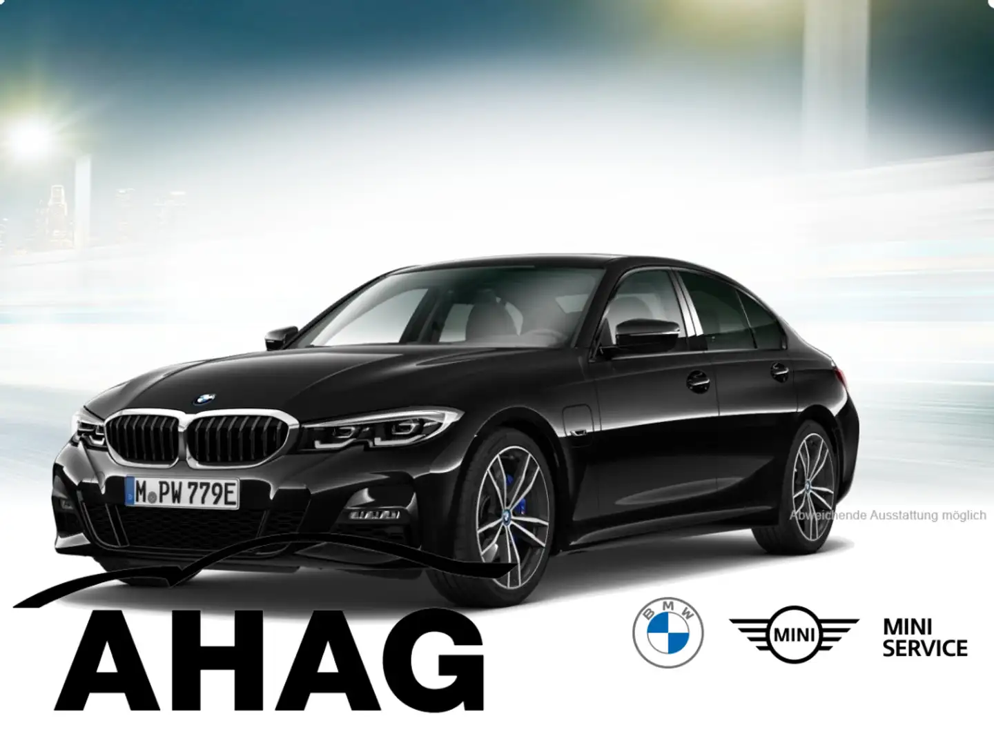 BMW 320 e M Sport 19" LED Sitzhzg. HiFi Akustikvergl. Nero - 2