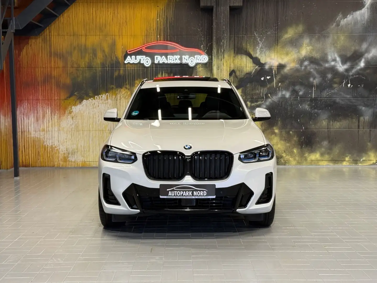 BMW X3 xDrive 30d M Sport LASER~PANO~KAMERA~HUD~AHK Weiß - 2