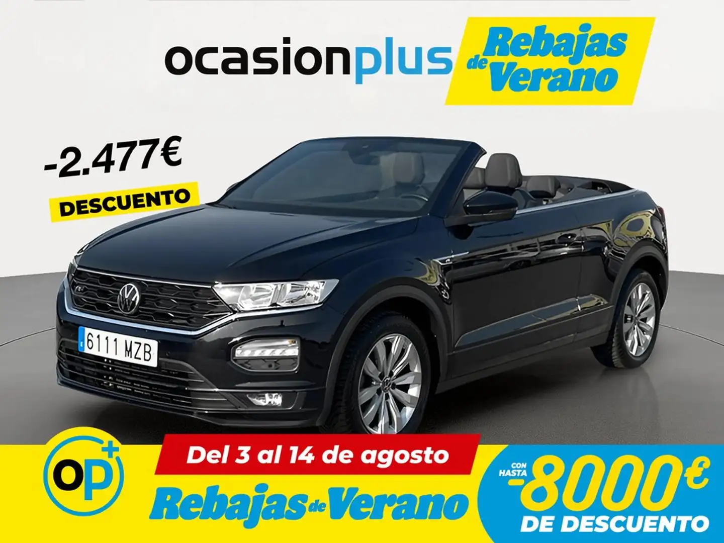 Volkswagen T-Roc Cabrio 1.5 TSI R-Line DSG7 Negro - 1